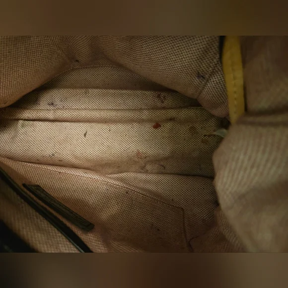 Dooney & Bourke Black and Tan Hobo Bag - Picture 7 of 8